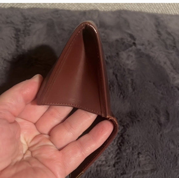Cartier coin case Brown Leather Authentic excellent condition - Picture 7 of 7